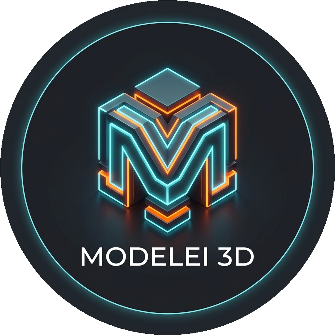 Modelei 3D Logotipo Oficial